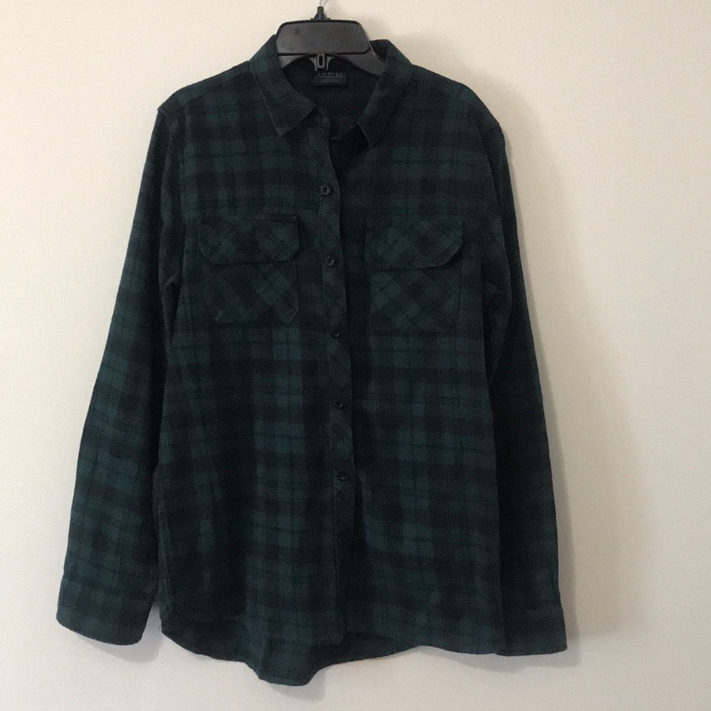 Comfy Green Plaid Flannel